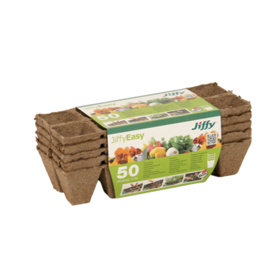 Wielodoniczka torfowa 10 otworów kwadratowych 4,5 x 4,5 cm 5 szt.