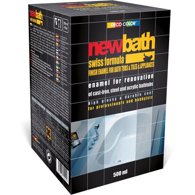 Emalia dwuskładnikowa do renowacji New Bath 0,5 l DECO COLOR