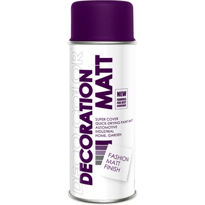 Lakier Decoration Matt parma trendy fioletowy 0,4 l DECO COLOR