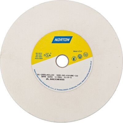 Tarcza szlifierska 200 x 40 x 20 mm VERTO