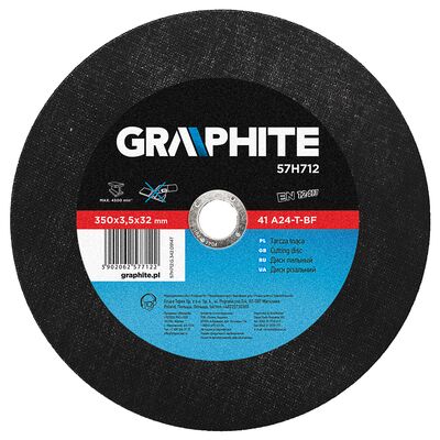 Tarcza tnąca do metalu 350 x 3,5 x 32,0 mm, 41 A24-T-BF GRAPHITE
