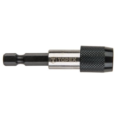 Uchwyt do końcówek, 1/4", 60 mm TOPEX