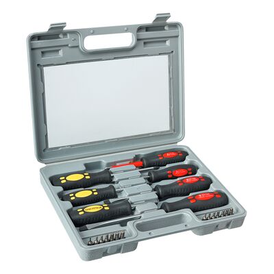 Wkrętak i końcówka wkrętakowa, zestaw 21 sztuk Top Tools