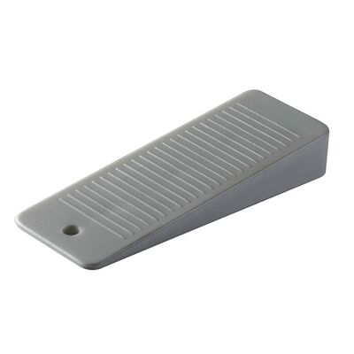 Odbojnik drzwiowy gumowy KLIN 95 x 32 mm szary