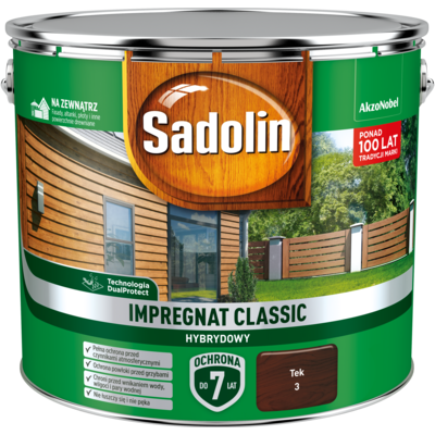 Impregnat CLASSIC HYBRYDOWY Tek 9 l Sadolin