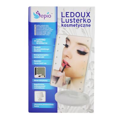 Lusterko kosmetyczne LEDOUX białe
