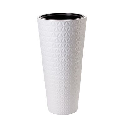 Donica DIAMENT SLIM 40 biały
