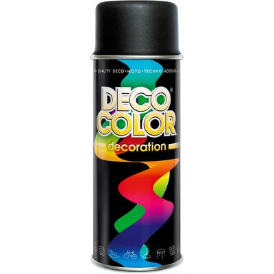 Lakier Decoration Ral 9005 czarny matowy 0,4 l DECO COLOR