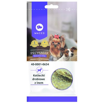 Przysmak dla psa Kotleciki wołowe z ryżem 50g