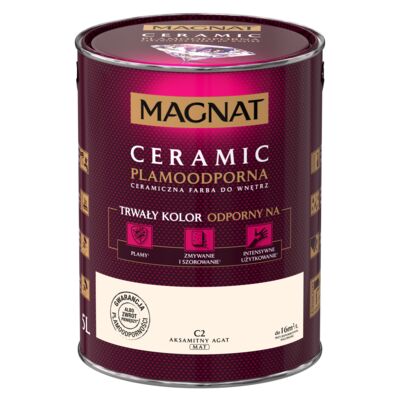 Farba ceramiczna aksamitny agat C2 5 l Magnat
