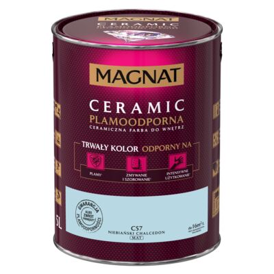 Farba ceramiczna niebiański chalcedon C57 5 l Magnat