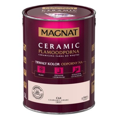 Farba ceramiczna czarujący kwarc C64 5 l Magnat