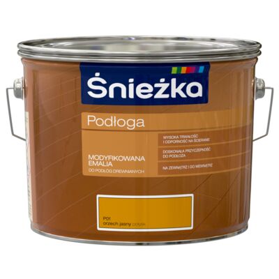 Farba emaliowa ftalowa Podłoga orzech jasny 2,5 l Śnieżka