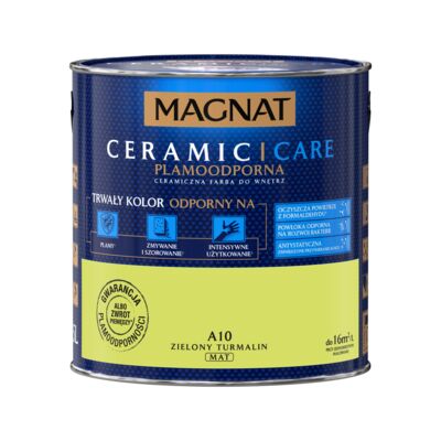 Farba ceramiczna MAGNAT Ceramic Care zielony turmalin A10 2,5 l
