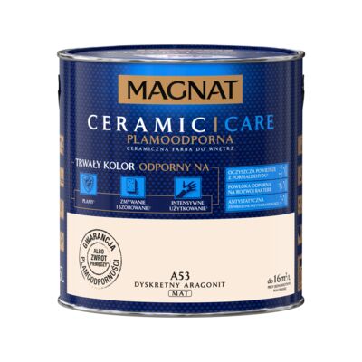 Farba ceramiczna MAGNAT Ceramic Care dyskretny aragonit A53 2,5 l