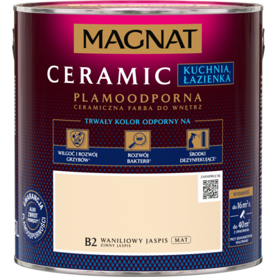 Farba ceramiczna MAGNAT KitchenBathroom zimny jaspis B2 2,5 l