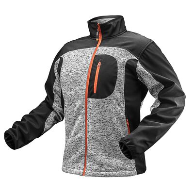 Bluza dziana wzmacniana tkaniną softshell, rozmiar L NEO