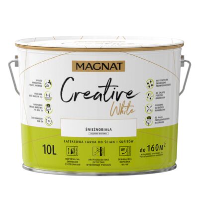 Farba lateksowa Magnat Creative White 10 l Magnat