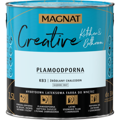 Farba lateksowa MAGNAT CREATIVE KITCHENBATHROOM źródlany chalcedon 2,5 l