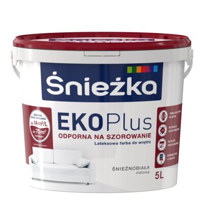 Farba lateksowa EKO plus 5 l Śnieżka