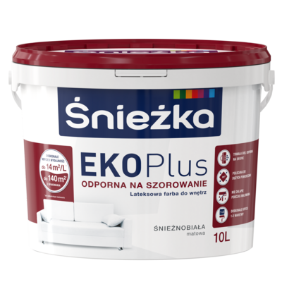 Farba lateksowa EKO plus 10 l Śnieżka