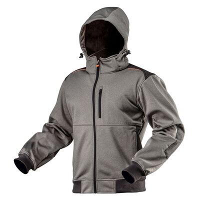Kurtka robocza softshell z kapturem odpinanym, rozmiar XL NEO
