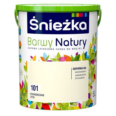 Farba lateksowa Barwy Natury posrebrzane żyto 101 5 l Śnieżka