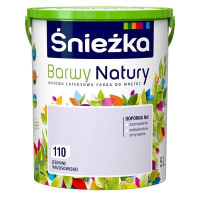 Farba lateksowa Barwy Natury jesienne wrzosowisko 110 5 l Śnieżka