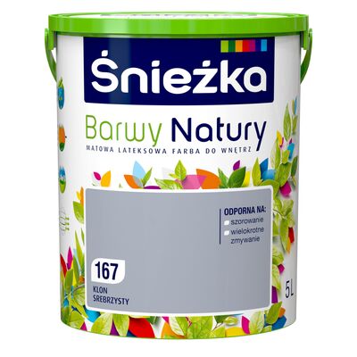 Farba lateksowa Barwy Natury klon srebrzysty 167 5 l Śnieżka