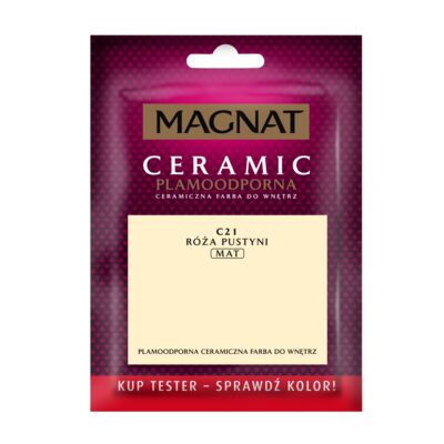Farba ceramiczna MAGNAT Ceramic TESTER roża pustyni C21 30 ml