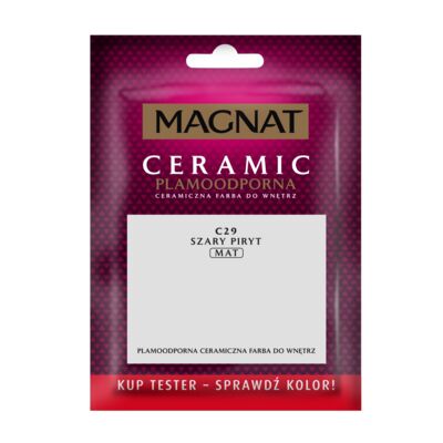 Farba ceramiczna MAGNAT Ceramic TESTER szary piryt C29 30 ml