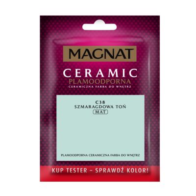 Farba ceramiczna MAGNAT Ceramic TESTER szmaragdowa toń C38 30 ml