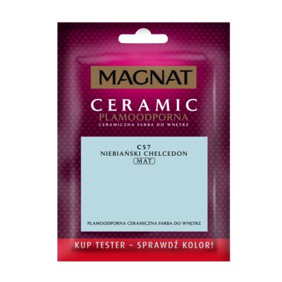Farba ceramiczna MAGNAT Ceramic TESTER niebiański chalcedon C57 30 ml