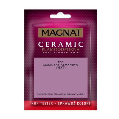 Farba ceramiczna MAGNAT Ceramic TESTER magiczny almadyn C55 30 ml