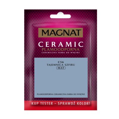 Farba ceramiczna MAGNAT Ceramic TESTER tajemniczy szafir C56 30 ml