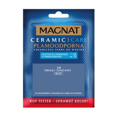 Farba ceramiczna Care Plamoodporna TESTER a8 śmiały tanzanit 30 ml MAGNAT