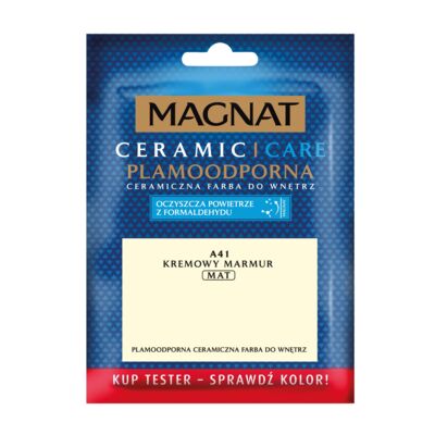 Farba ceramiczna Care Plamoodporna TESTER a41 kremowy marmur 30 ml MAGNAT