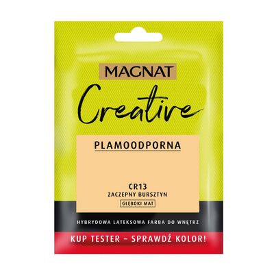 Farba lateksowa MAGNAT Creative TESTER zaczepny bursztyn 30 ml