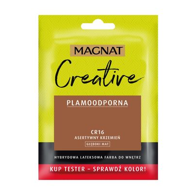 Farba lateksowa MAGNAT Creative TESTER asertywny krzemień 30 ml