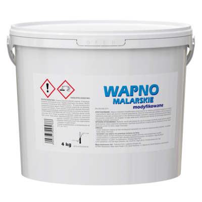 Wapno malarskie 4 kg Śnieżka