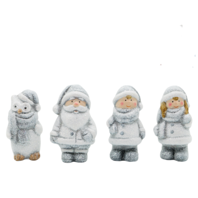 Figurka ceramiczna 3,8 x 3,2 x 7 cm mix