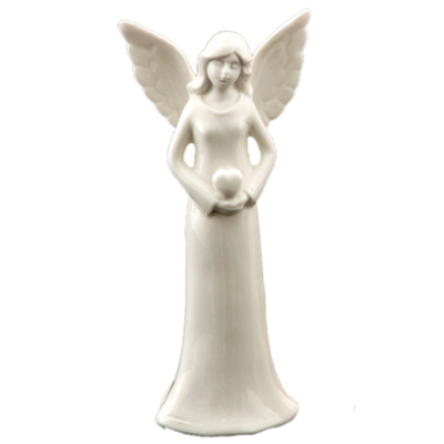 Figurka ceramiczna Anioł 6,4 x 4,1 x 13,9 cm mix