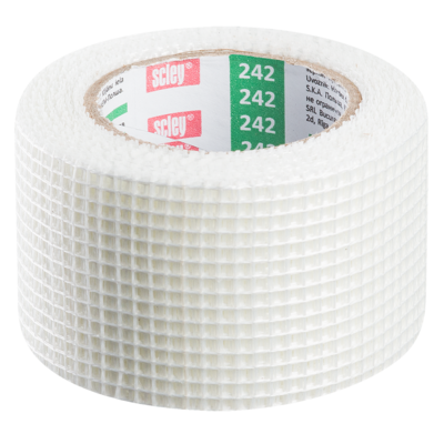 Taśma z włókna szklanego 242, 100 mm x 20 m antyrysowa SCLEY