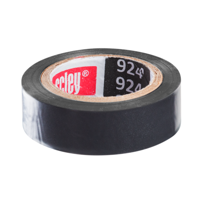 Taśma izolacyjna 924, 19 mm x 10 m bezołowiowa, czarna SCLEY
