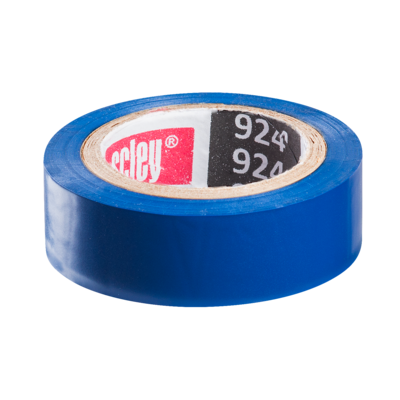 Taśma izolacyjna 924, 19 mm x 10 m bezołowiowa, niebieska SCLEY
