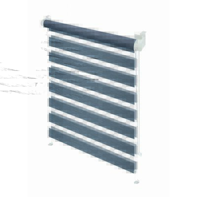 Roleta Mini Zebra Z-744 Silvalin szary 61,5 x 150 cm
