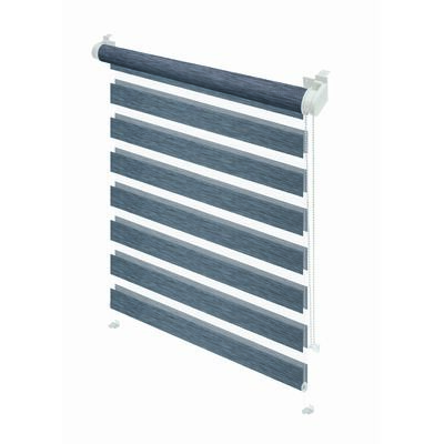 Roleta Mini Zebra Z-744 Silvalin szary 97 x 150 cm