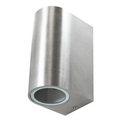 Kinkiet aluminiowy POLUX Boston GLA37OW2SB 2 x GU10 satynowy