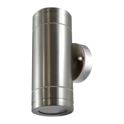 Kinkiet inox POLUX OLIMP SG672 2xGU10 prosty satynowy