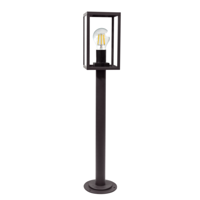 Lampa Polux Malmo 1 x E27 68cm stojąca czarna